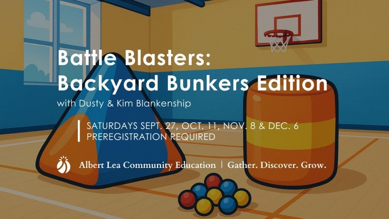Battle Blasters: Backyard Bunkers Edition Ages 9-16