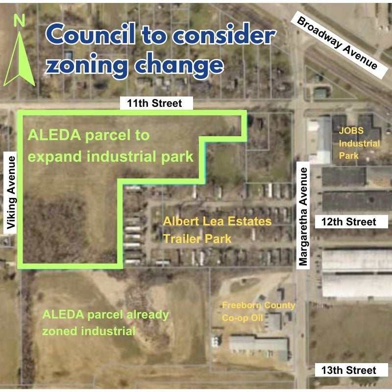 On the agenda: Expanding industrial park