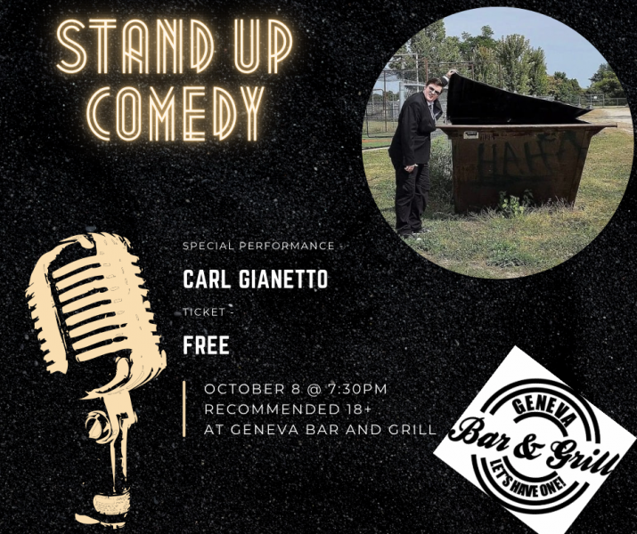 Comedian Carl Gianetto