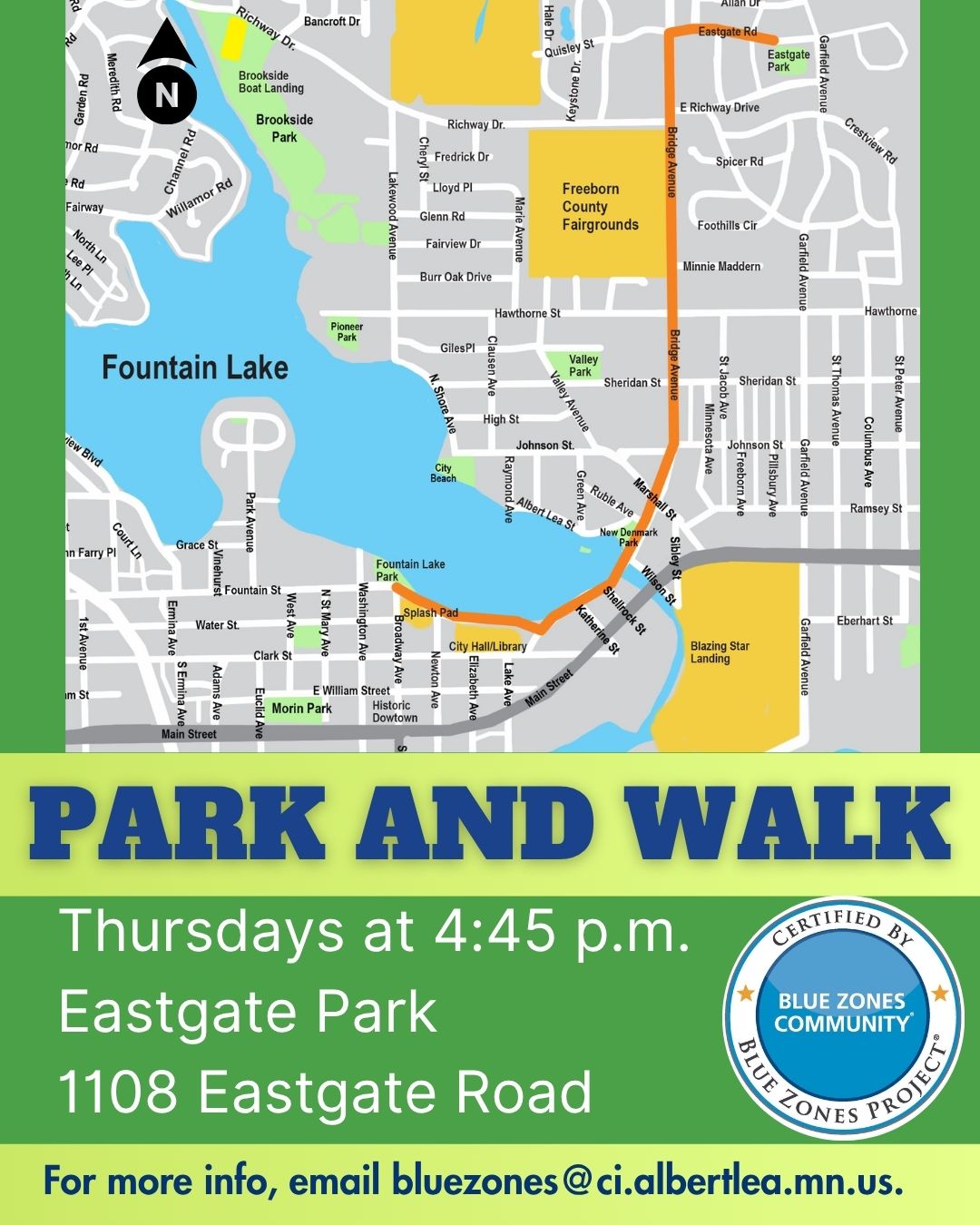 Get active and social with Thursday walking group