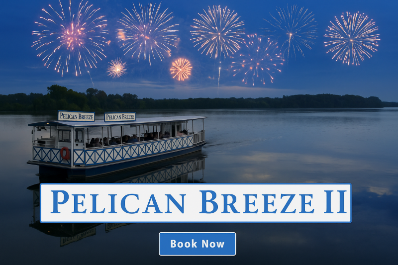 Fireworks Cruise on Pelican Breeze @ Frank Hall Park