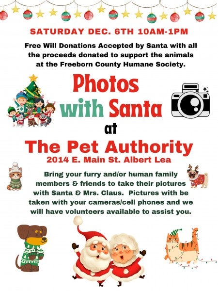 Photos with Santa