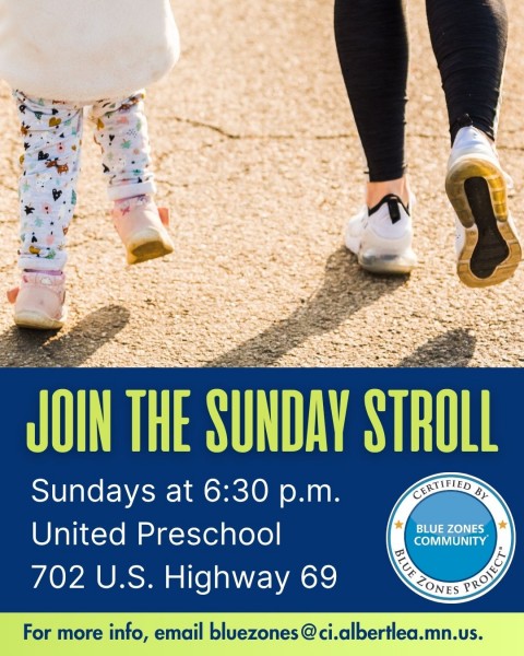 Blue Zones Sunday Stroll